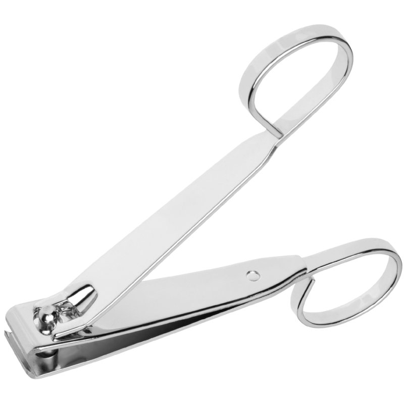 Nagelknipper met schaaroogjes, verchroomd